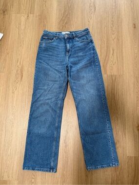 Women’s High Waist Wide Leg Jeans size 6 Primark